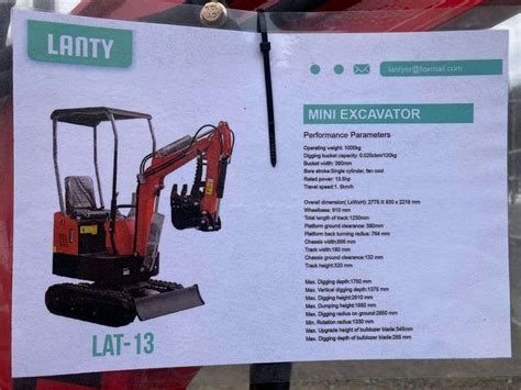 lanty lat-13 mini excavator|lanty lat13.